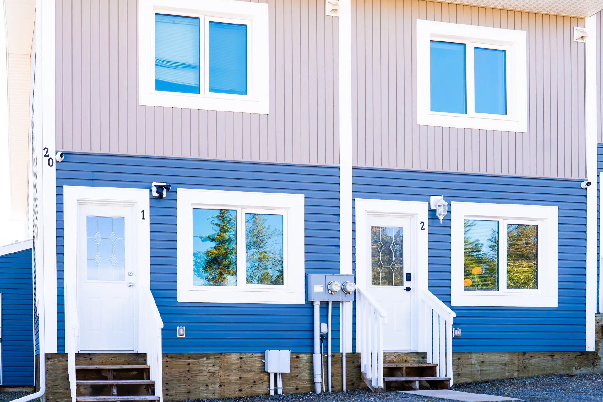 Whitehorse, Yukon Hotel front of our Building